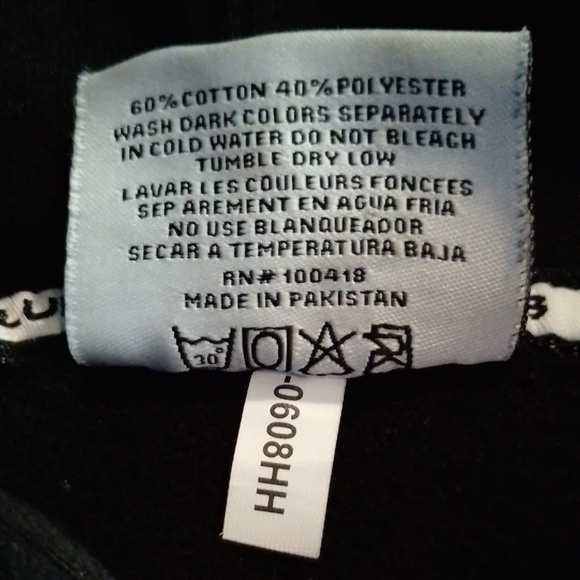 Pro Club 13oz Black Hoodie Rollerz Only Low Rider Club - Picture 7 of 7